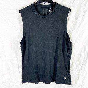 Asics Mens Black Sleeveless Muscle Tank Size L